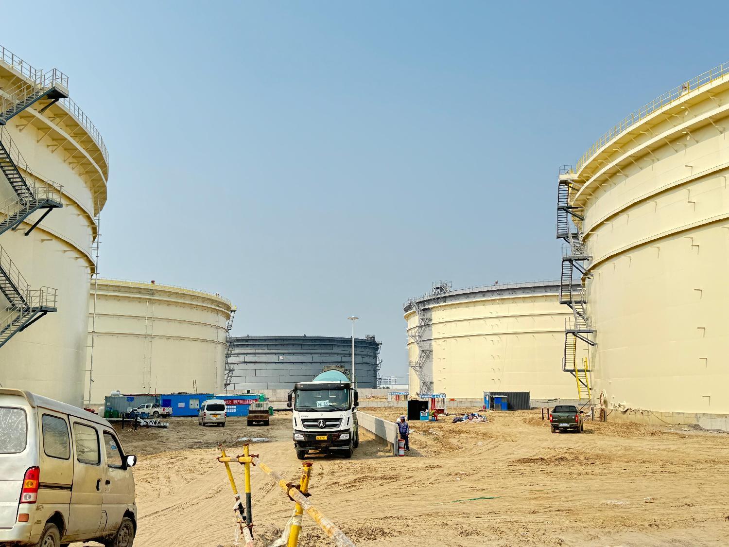Резервуарный парк Shandong Zhenhua Weifang